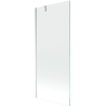 Mexen Next vanová zástěna 1-křídlová 80 x 150 cm, transparentní, chrom - 895-080-000-00-00-01
