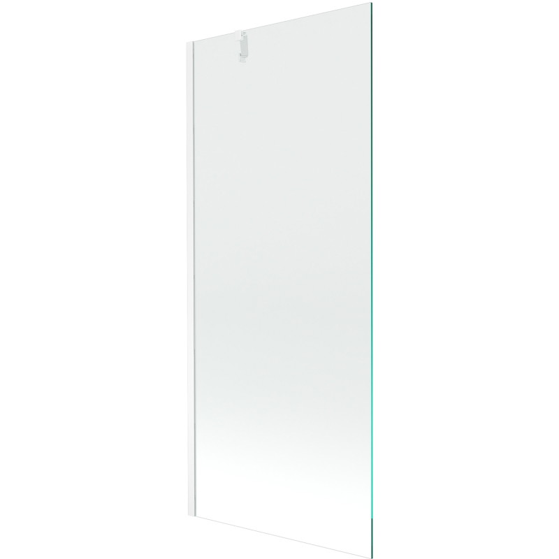 Mexen Next vanová zástěna 1-dílná 80 x 150 cm, transparentní, bílá - 895-080-000-00-00-20