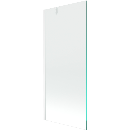 Mexen Next vanová zástěna 1-dílná 80 x 150 cm, transparentní, bílá - 895-080-000-00-00-20