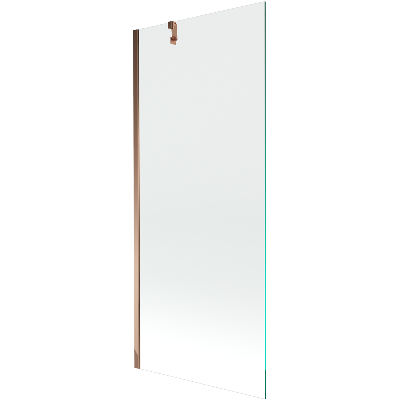 Mexen Next vanová zástěna 1-křídlová 80 x 150 cm, transparentní, růžové zlato - 895-080-000-00-00-60