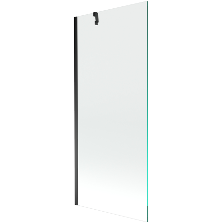 Mexen Next sprchová zástěna jednokřídlová 80 x 150 cm, transparentní, černá - 895-080-000-00-00-70