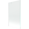 Mexen Next vanová zástěna 1-křídlová 90 x 150 cm, transparentní, bílá - 895-090-000-00-00-20