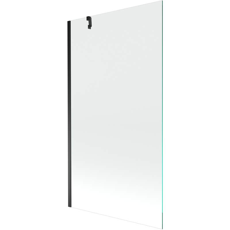 Mexen Next vanová zástěna 1-křídlová 90 x 150 cm, transparentní, černá - 895-090-000-00-00-70