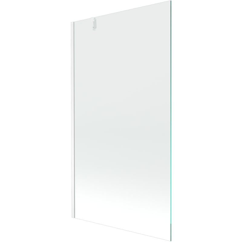 Mexen Next vanová zástěna jednokřídlá 100 x 150 cm, transparentní, bílá - 895-100-000-00-00-20