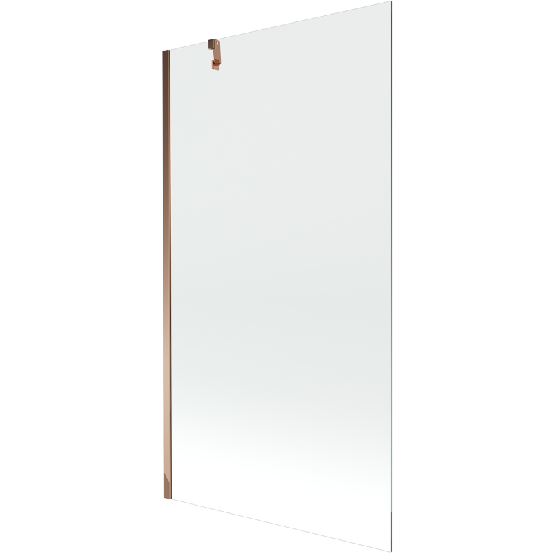 Mexen Next vanová zástěna 1-křídlová 100 x 150 cm, transparentní, růžové zlato - 895-100-000-00-00-60