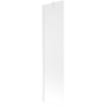 Mexen Next vanová zástěna 1-dílná 50 x 150 cm, matná, bílá - 895-050-000-00-30-20