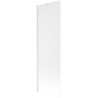 Mexen Next vanová zástěna 1-křídlová 60 x 150 cm, matné sklo, bílá - 895-060-000-00-30-20