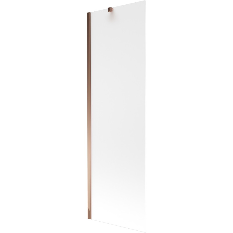 Mexen Next vanová zástěna jednokřídlá 60 x 150 cm, mat, růžové zlato - 895-060-000-00-30-60