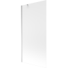 Mexen Next vanová zástěna 1křídlová 90 x 150 cm, matný, chrom - 895-090-000-00-30-01