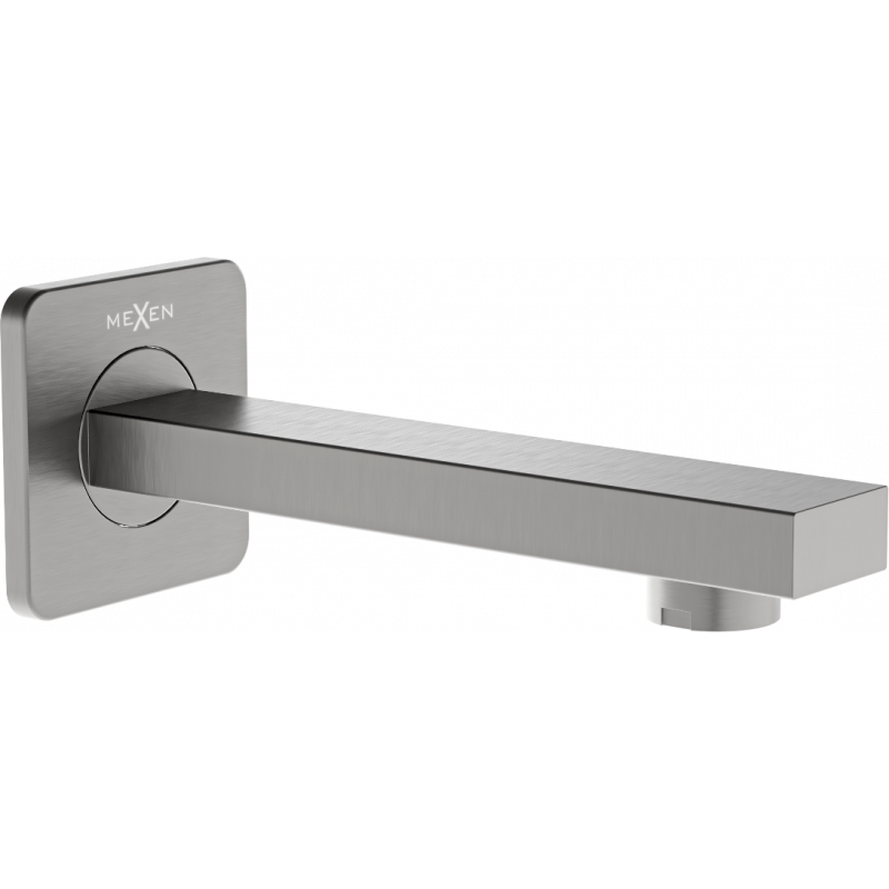 Mexen Cube nástěnná vanová výpusť, grafit - 79370-66