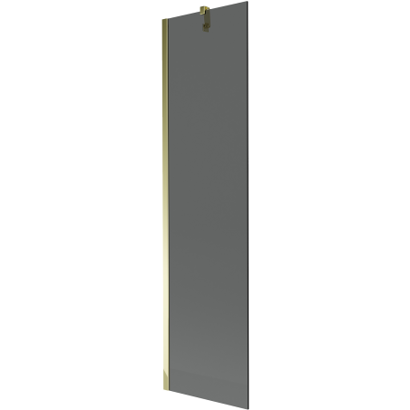 Mexen Next vana zástěna 1-křídlová 50 x 150 cm, grafit, zlatá - 895-050-000-00-40-50