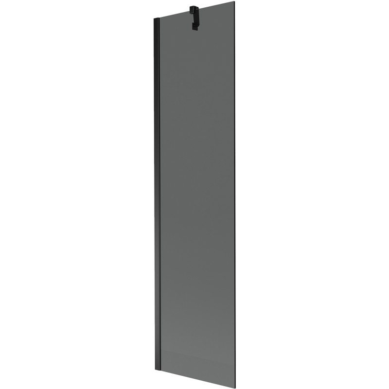 Mexen Next vana zástěna 1-křídlová 50 x 150 cm, grafit, černá - 895-050-000-00-40-70