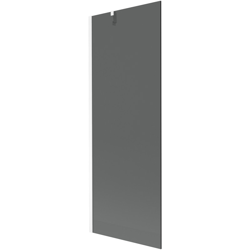 Mexen Next vana s jedním křídlem 70 x 150 cm, grafit, bílý - 895-070-000-00-40-20