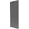 Mexen Next sprchová zástěna 1-křídlová 70 x 150 cm, grafitová, černá - 895-070-000-00-40-70