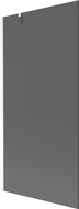 Mexen Next vanová zástěna 1-křídlová 90 x 150 cm, grafit, bílá - 895-090-000-00-40-20