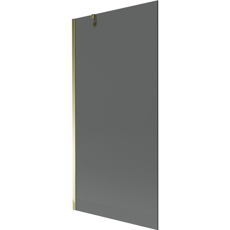 Mexen Next vana sušák 1-křídlový 90 x 150 cm, grafit, zlatý - 895-090-000-00-40-50