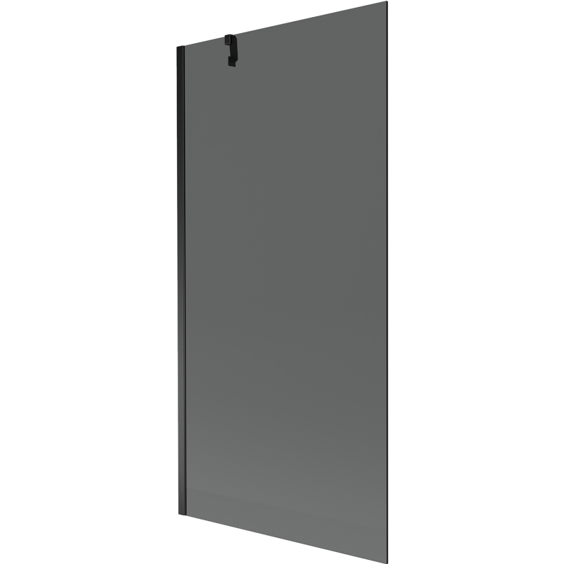 Mexen Next vanová zástěna 1-dveřová 90 x 150 cm, grafit, černá - 895-090-000-00-40-70