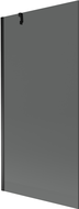 Mexen Next vanová zástěna 1-dveřová 90 x 150 cm, grafit, černá - 895-090-000-00-40-70