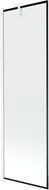 Mexen Next vanová zástěna jednokřídlá 60 x 150 cm, černý rámeček, chrom - 895-060-000-00-70-01